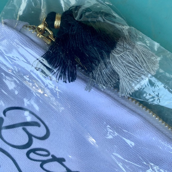 NWT Cosmetic Bag - BETTER LATE THAN UGLY - Picture 3 of 5